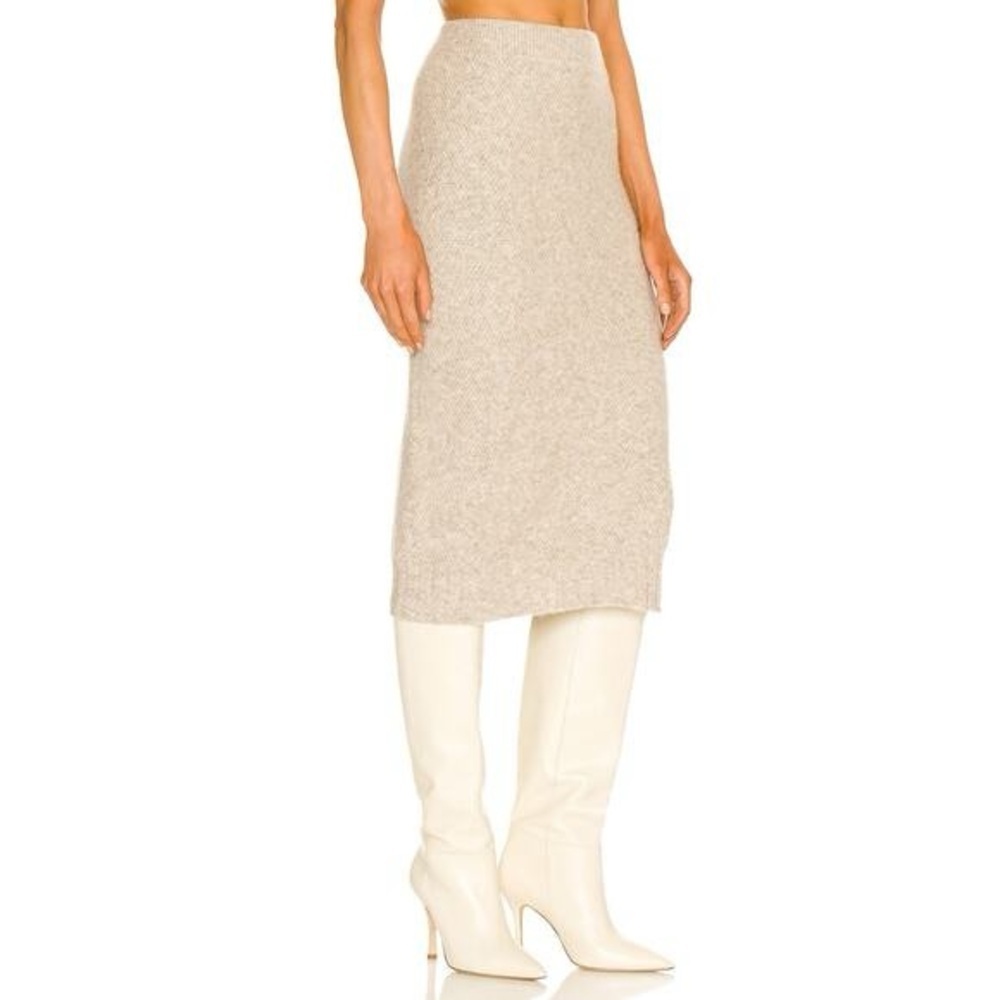 REVOLVE SNDYS late lunch skirt in STONE - Picture 2 of 5